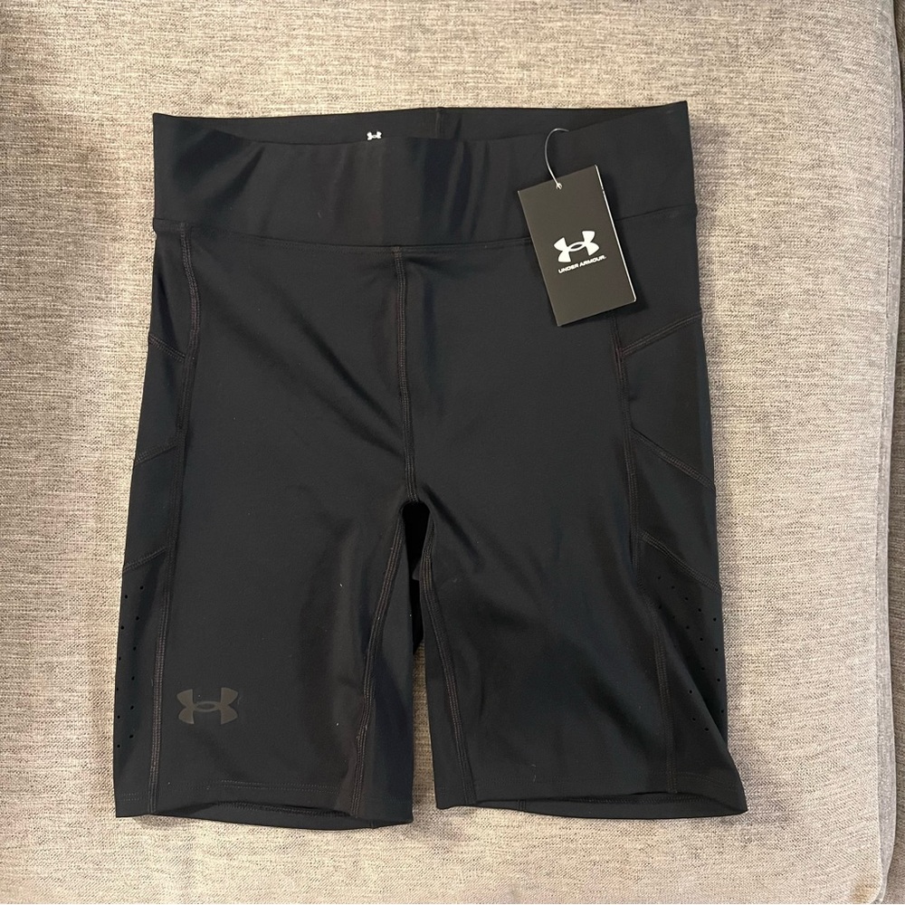 Under Armour Men’s Speedpocket Half Tights Shorts Black, M